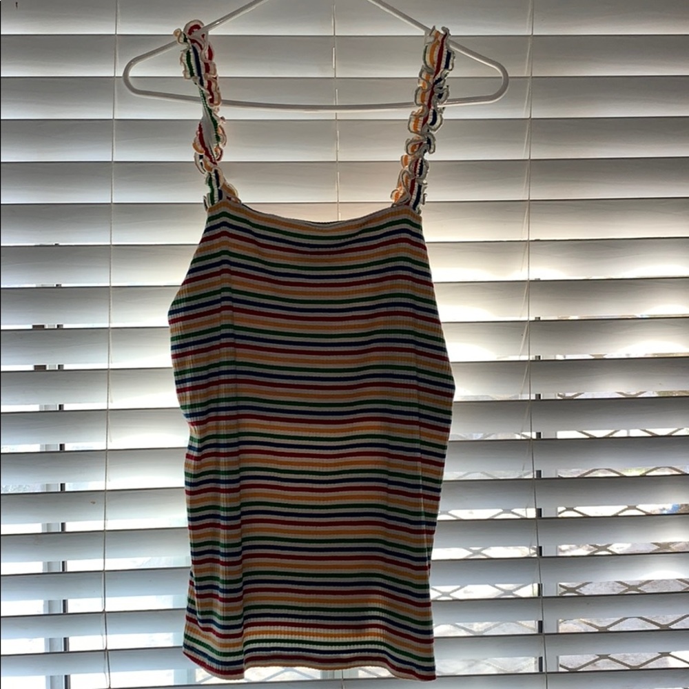 colorful tank top
